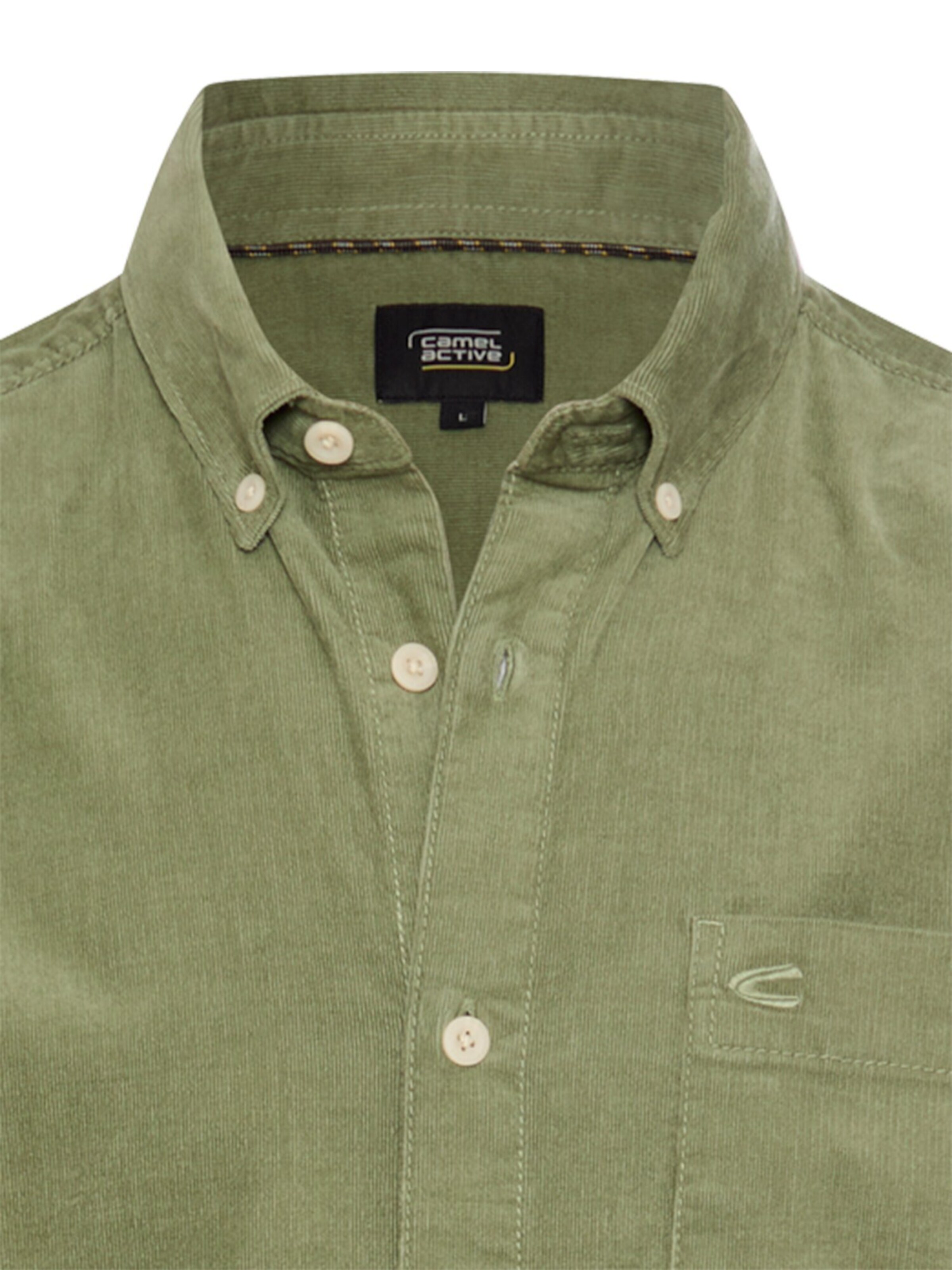 CAMEL ACTIVE Regular fit Button Up Shirt in Green