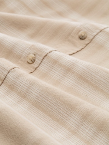 TOM TAILOR Regular fit Overhemd in Bruin