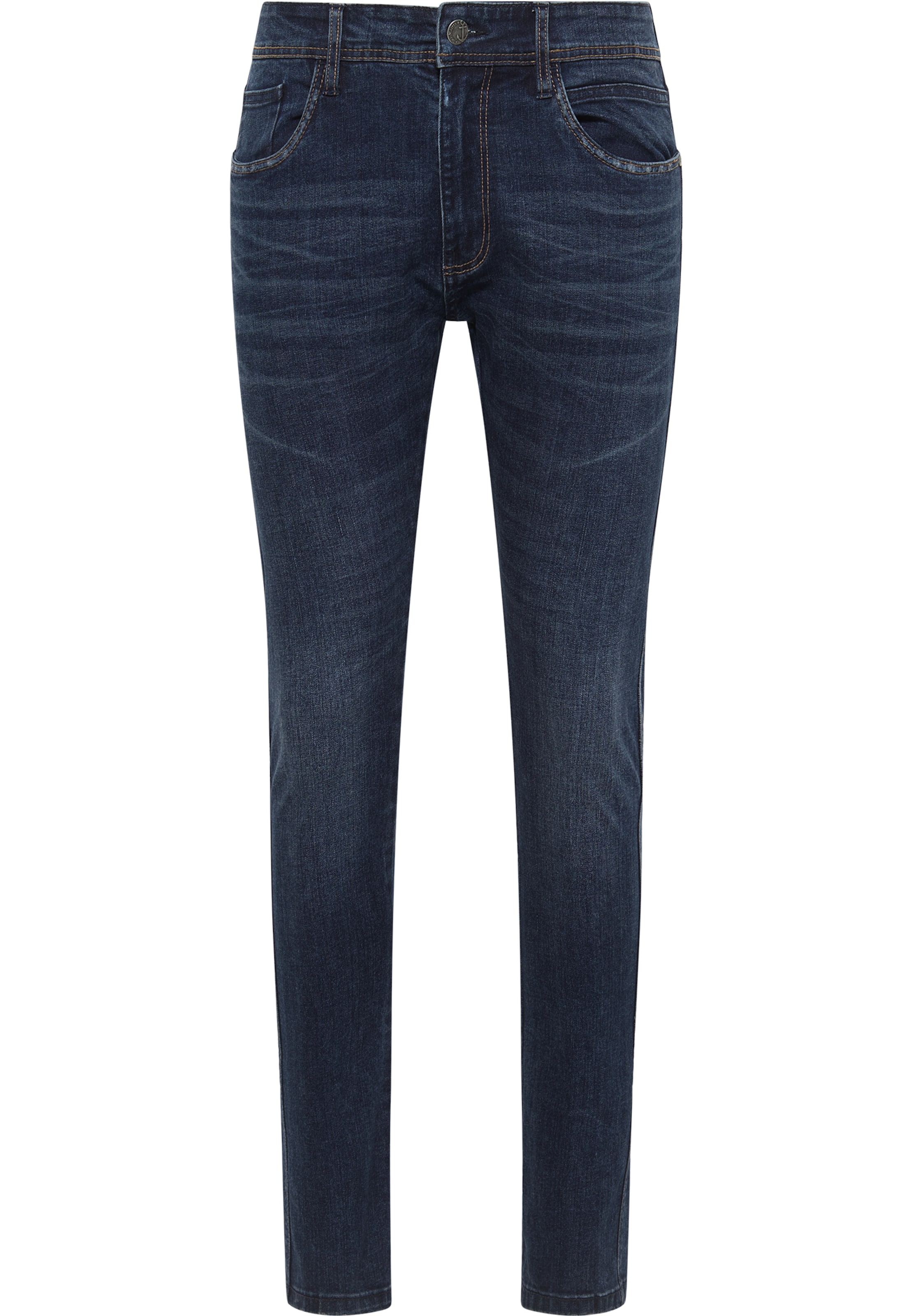 DreiMaster Maritim Skinny Džínsy - Modrá: predná strana