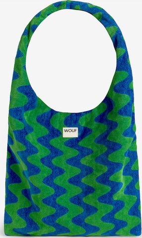 Borsa a spalla 'Terry' di Wouf in blu: frontale