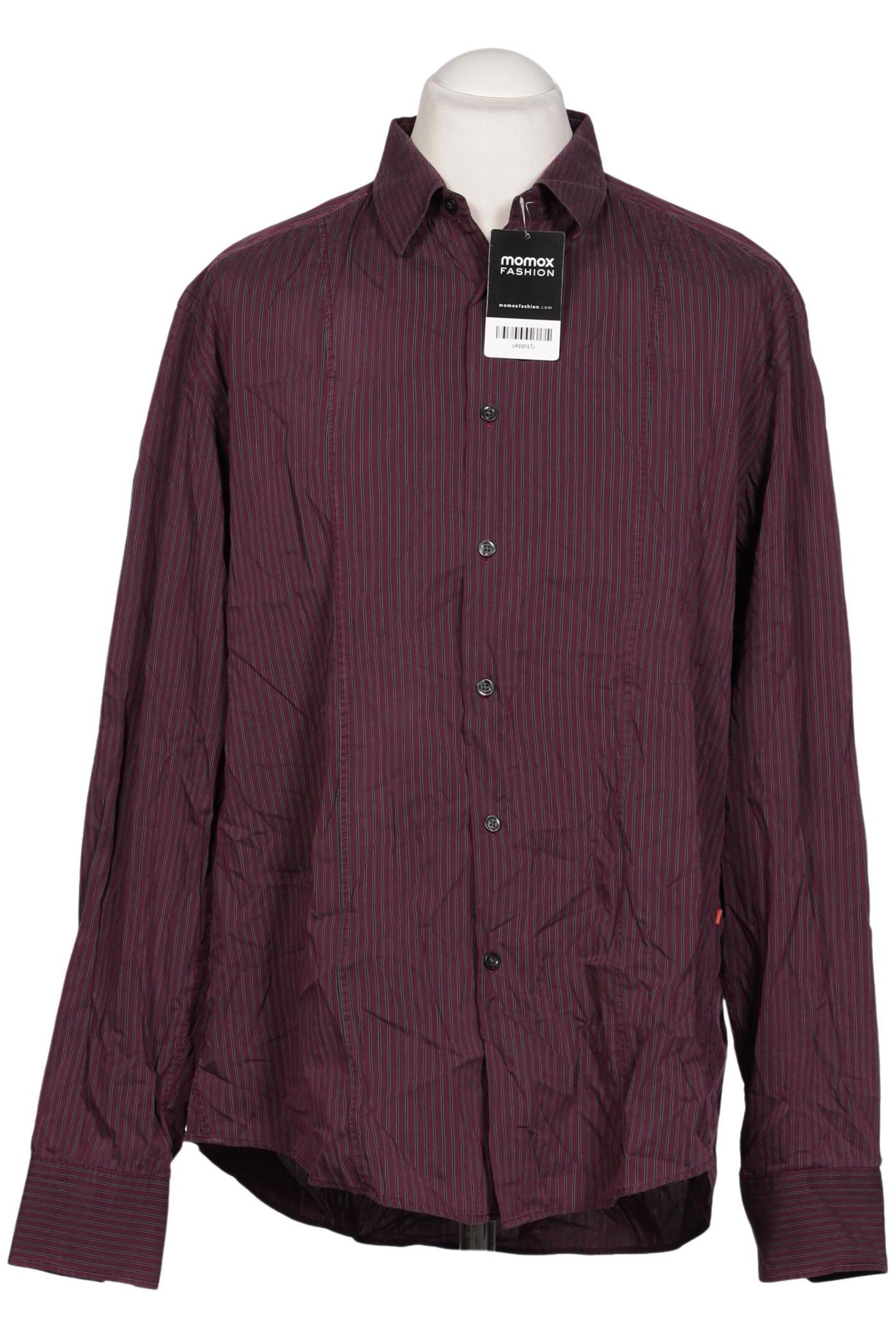 BOSS Orange Button Up Shirt in XL in Red: front