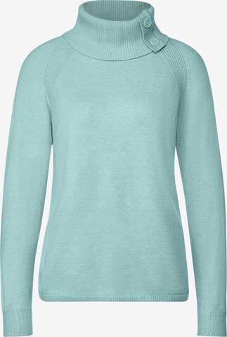 STREET ONE Sweater in Blue: front