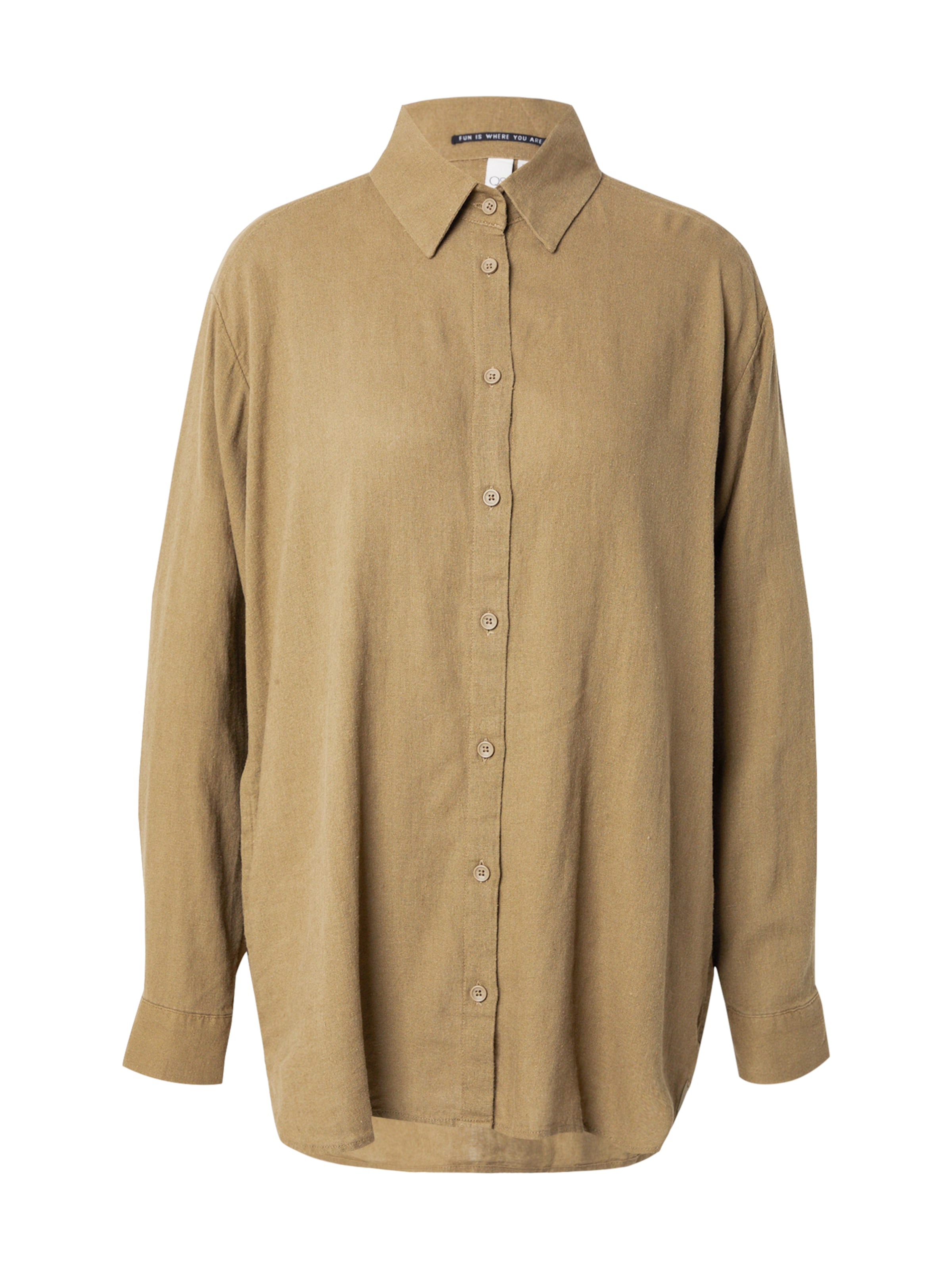 QS Bluse i grøn: forside