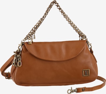 A.S.98 Handbag in Brown: front