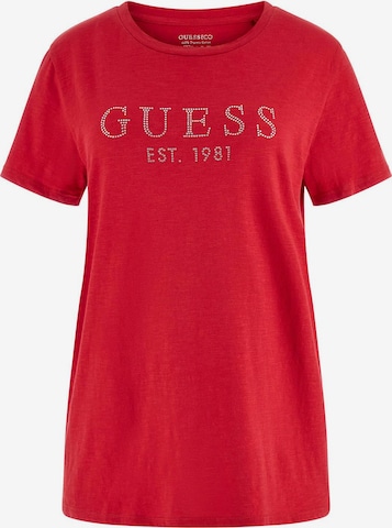 GUESS Shirt in Red: front