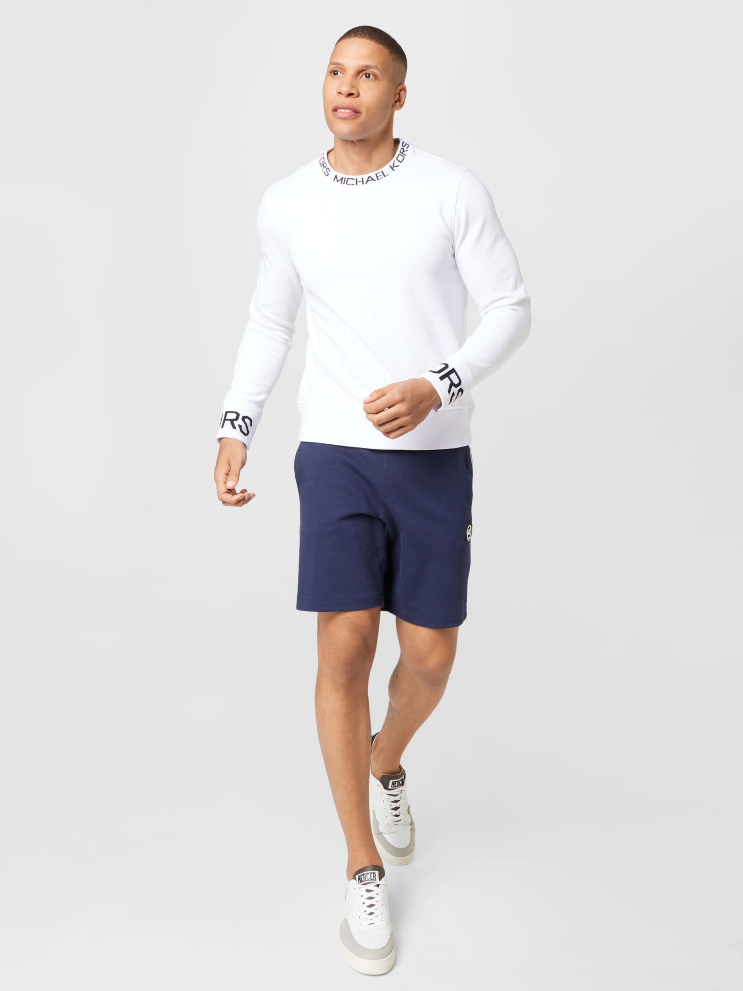 Männer Sweat Michael Kors Sweatshirt in Weiß - JE85733 Männer Sweat Michael Kors Sweatshirt in Weiß - JE85733