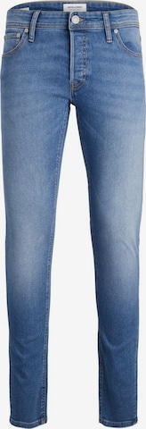 Jack & Jones Junior Slimfit Jeans 'Liam' in Blauw: voorkant