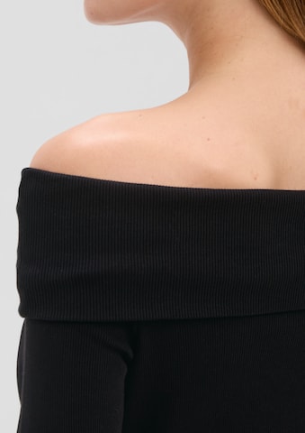 s.Oliver Shirt in Schwarz