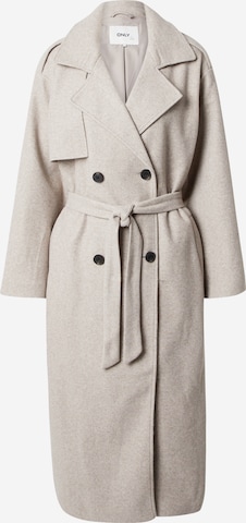 ONLY Демисезонное пальто 'NANCY' в Серый: спереди