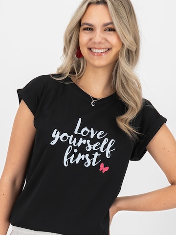 Alife and Kickin Koszulka ' EnidAK' w kolorze czarny