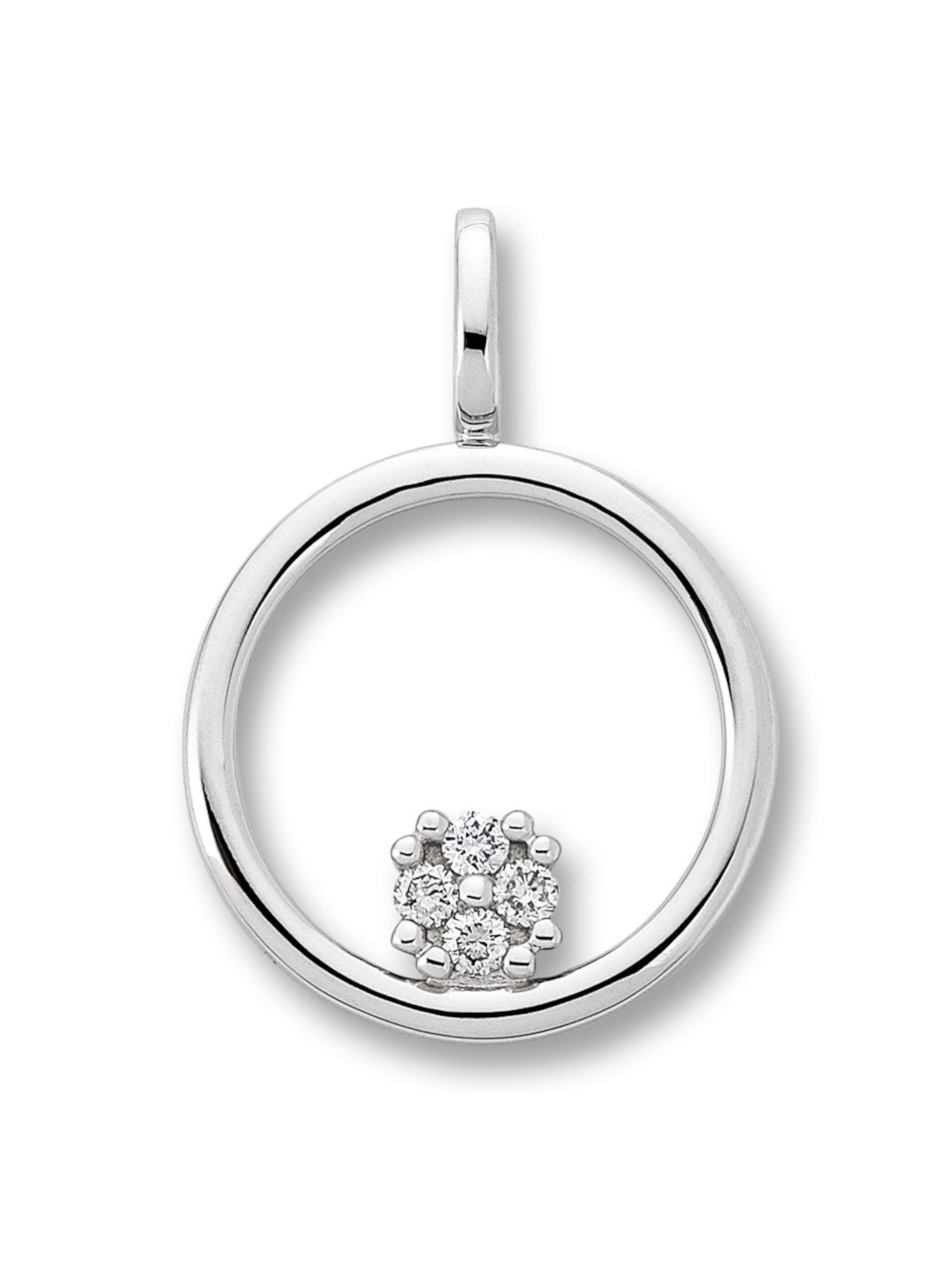 ONE ELEMENT Anhänger in Silber: Vorderseite