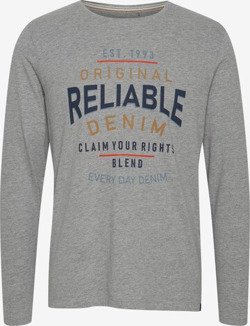 BLEND Shirt 'Georg' in Grey: front