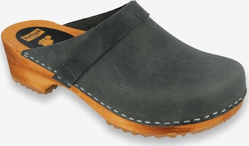 Vollsjö Clogs '125-901S-D' in Grau: Vorderseite