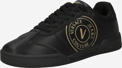 Versace Jeans Couture Låg sneaker 'BROOKLYN' i guld / svart, Produktvy