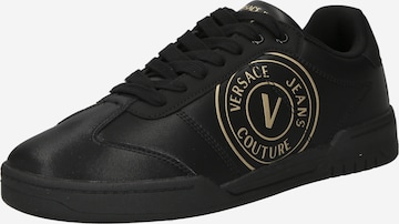 Versace Jeans Couture Platform trainers 'BROOKLYN' in Black: front