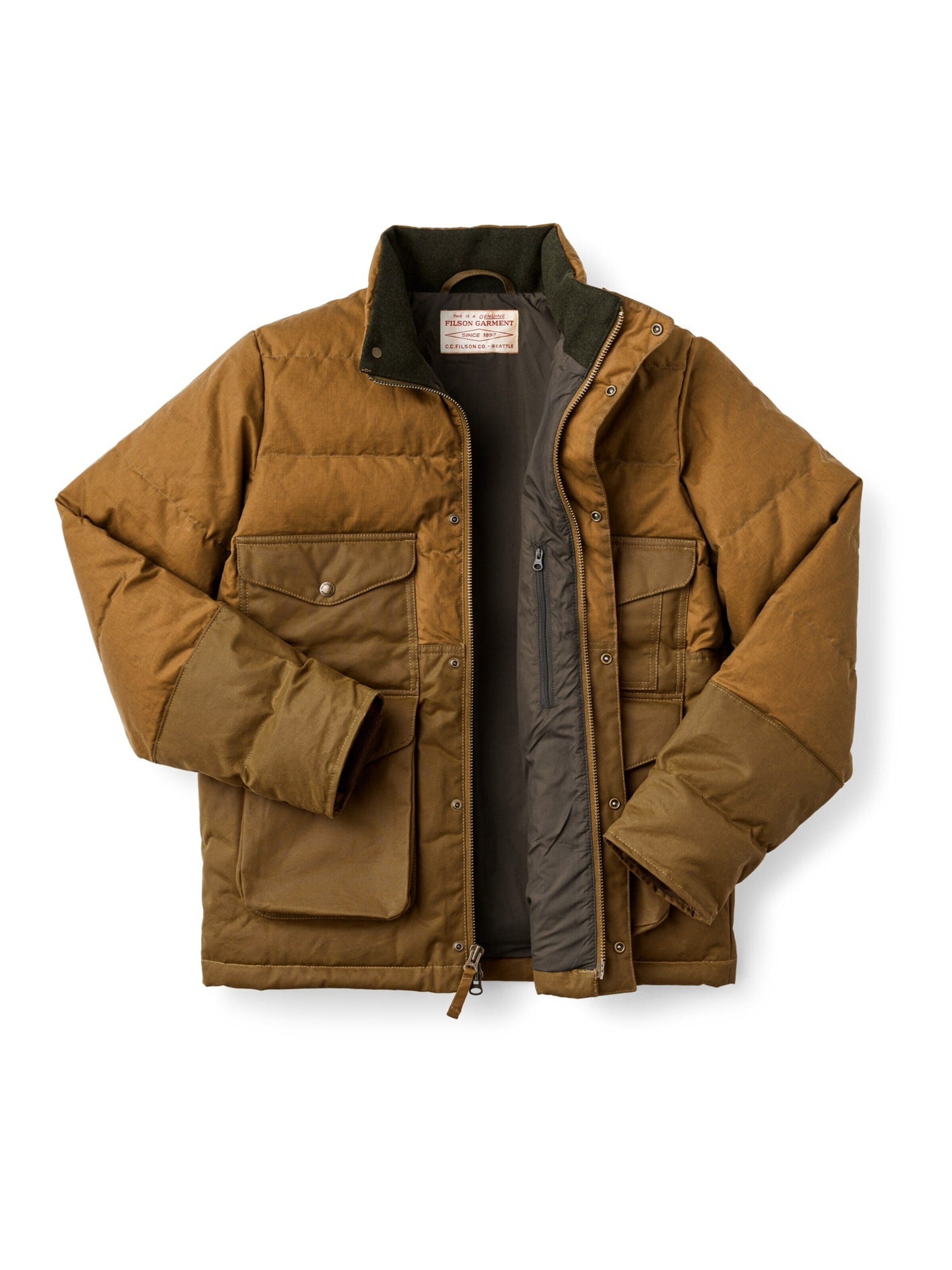 Filson Winterjas in Bruin