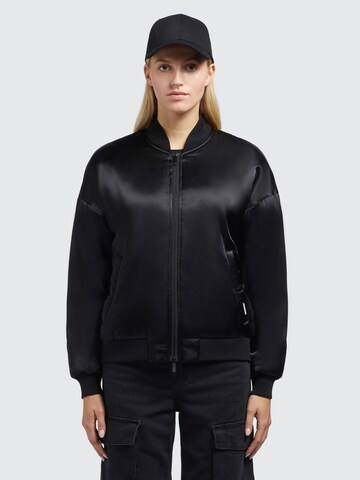 Veste mi-saison 'Adone' khujo en noir : devant