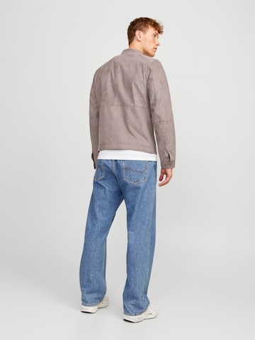 JACK & JONES Between-season jacket 'JJEDylan' in Grey
