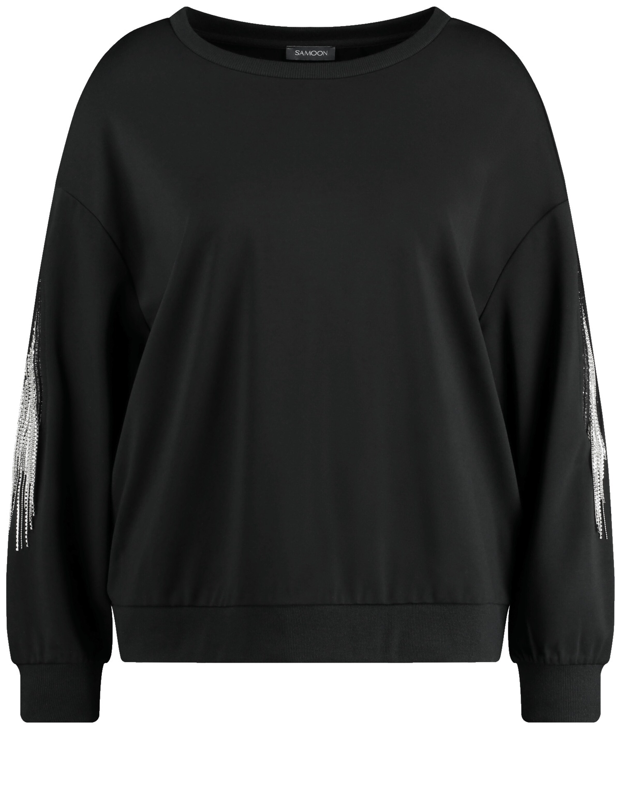 SAMOON Pullover in Schwarz: Vorderseite