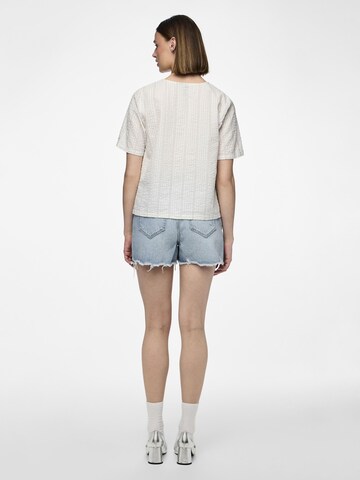 Chemisier 'PCTessa' PIECES en argent