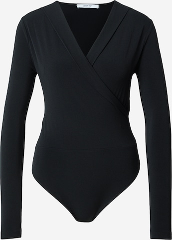 ABOUT YOU Košeľové body 'Isa' - Čierna: predná strana