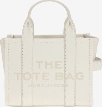 Marc Jacobs - Bolso de mano 'The Small Tote' en blanco: frente