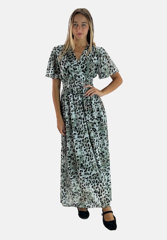 Elara Jurk ' Maxikleid ' in Groen: voorkant