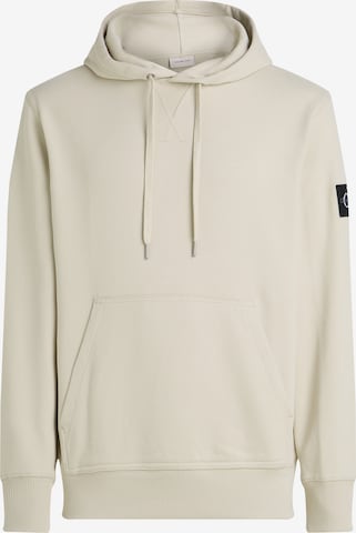 pelēks Calvin Klein Jeans Sportisks džemperis: no priekšpuses