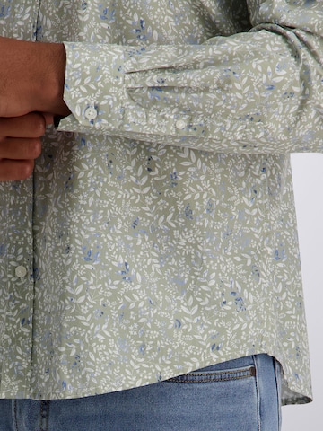 Coupe regular Chemise PIERRE CARDIN en vert