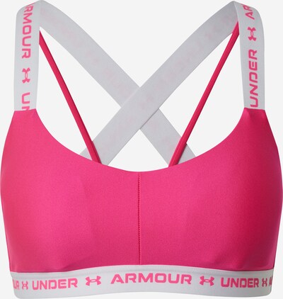 UNDER ARMOUR Športová podprsenka - svetlosivá / fuksia / biela, Produkt