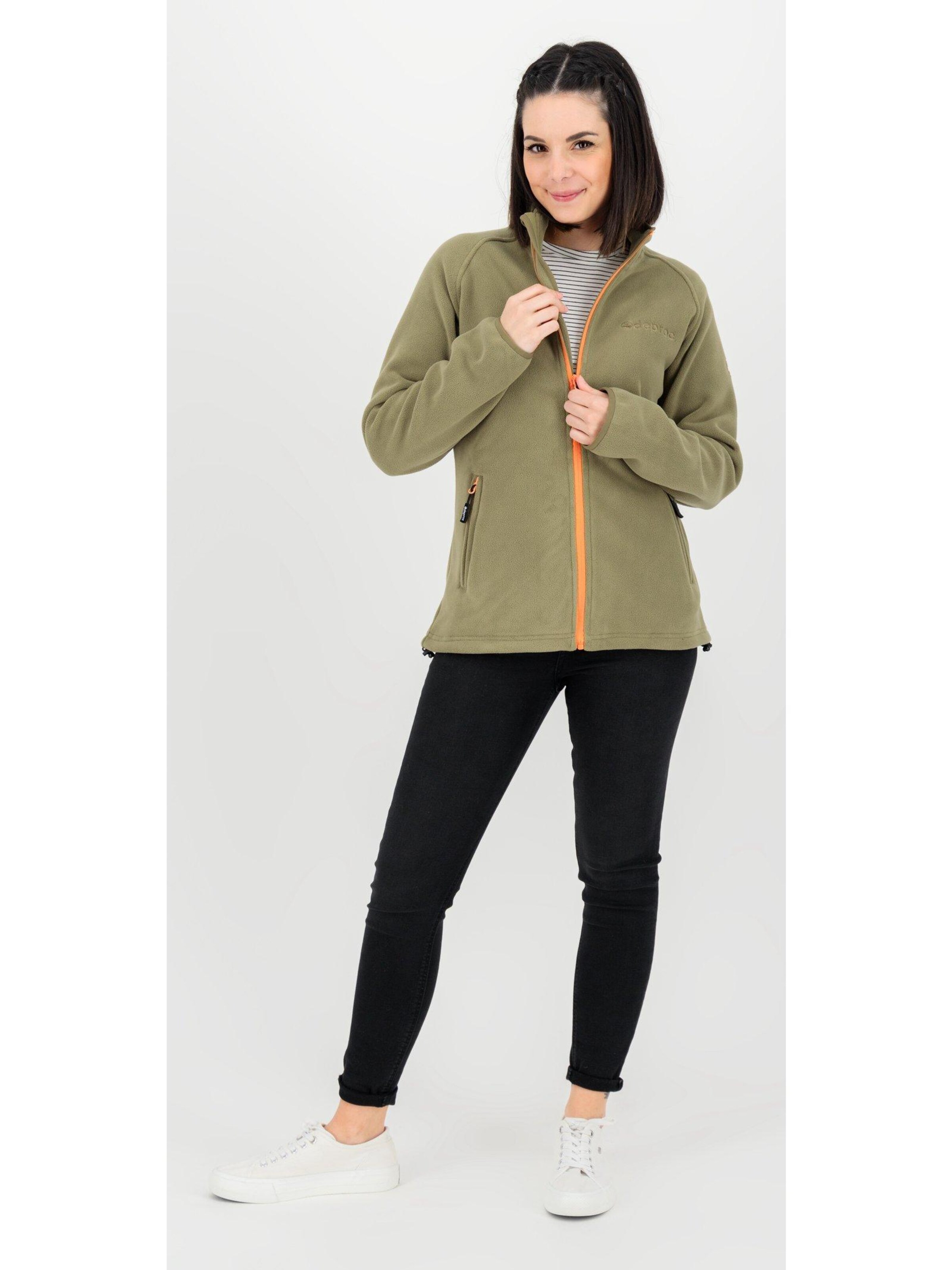 deproc Fleecejacke 'WAWA BAY'‌‌‌‌‌‌‌ in Grün