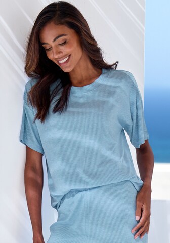 s.Oliver Shirts i blå: forside