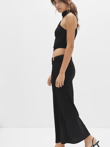 Pull&Bear Jurk in Zwart: voorkant