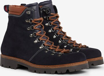 TOMMY HILFIGER Schnürboots in Blau