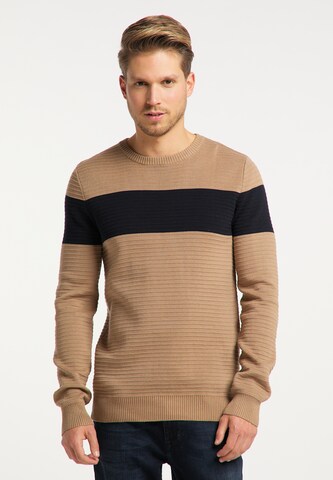 MO Sweater in Beige: front