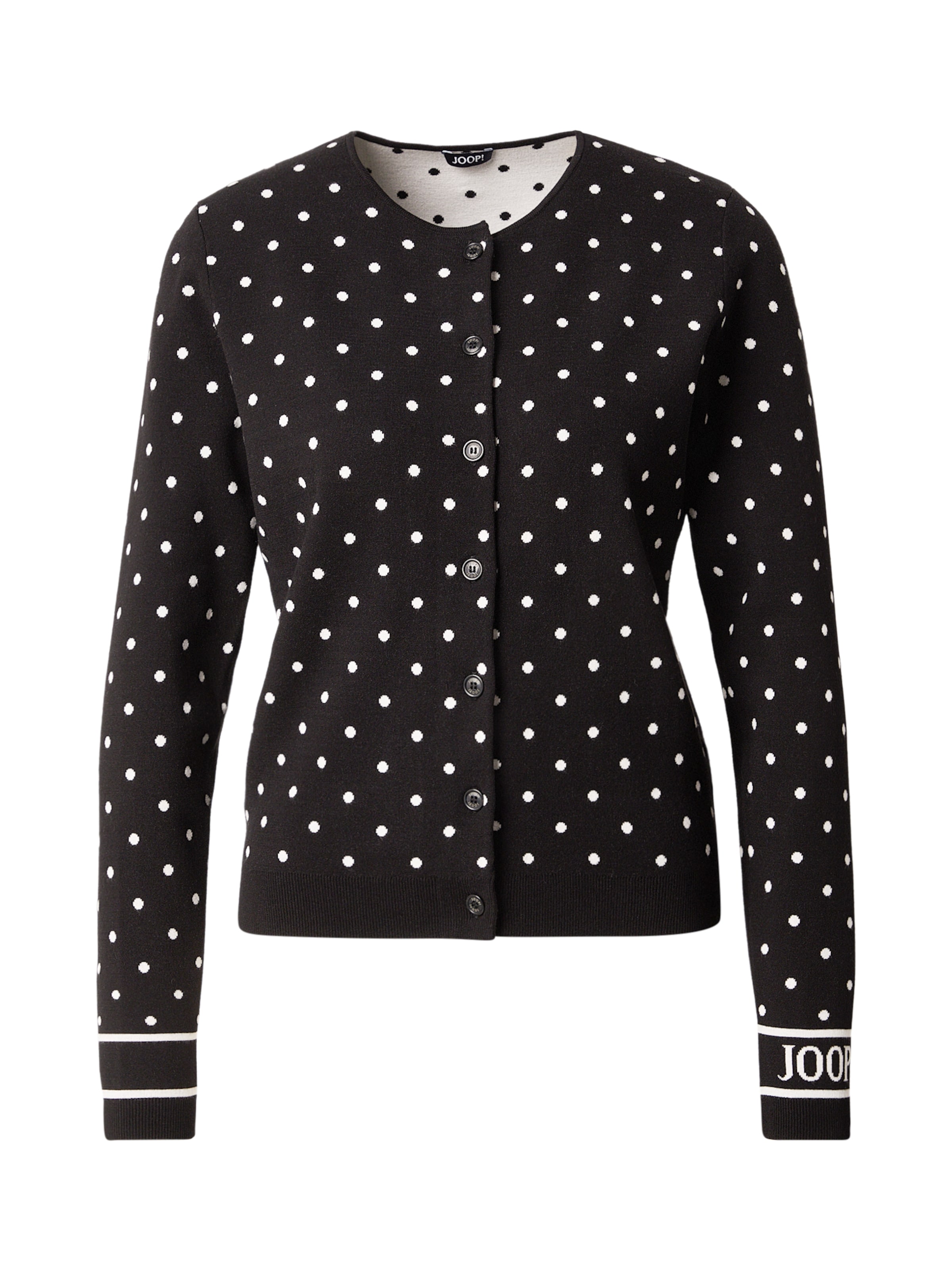 JOOP! Kofta 'Karli' i svart: framsida