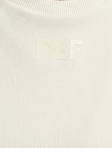 Sweat-shirt DEF en beige