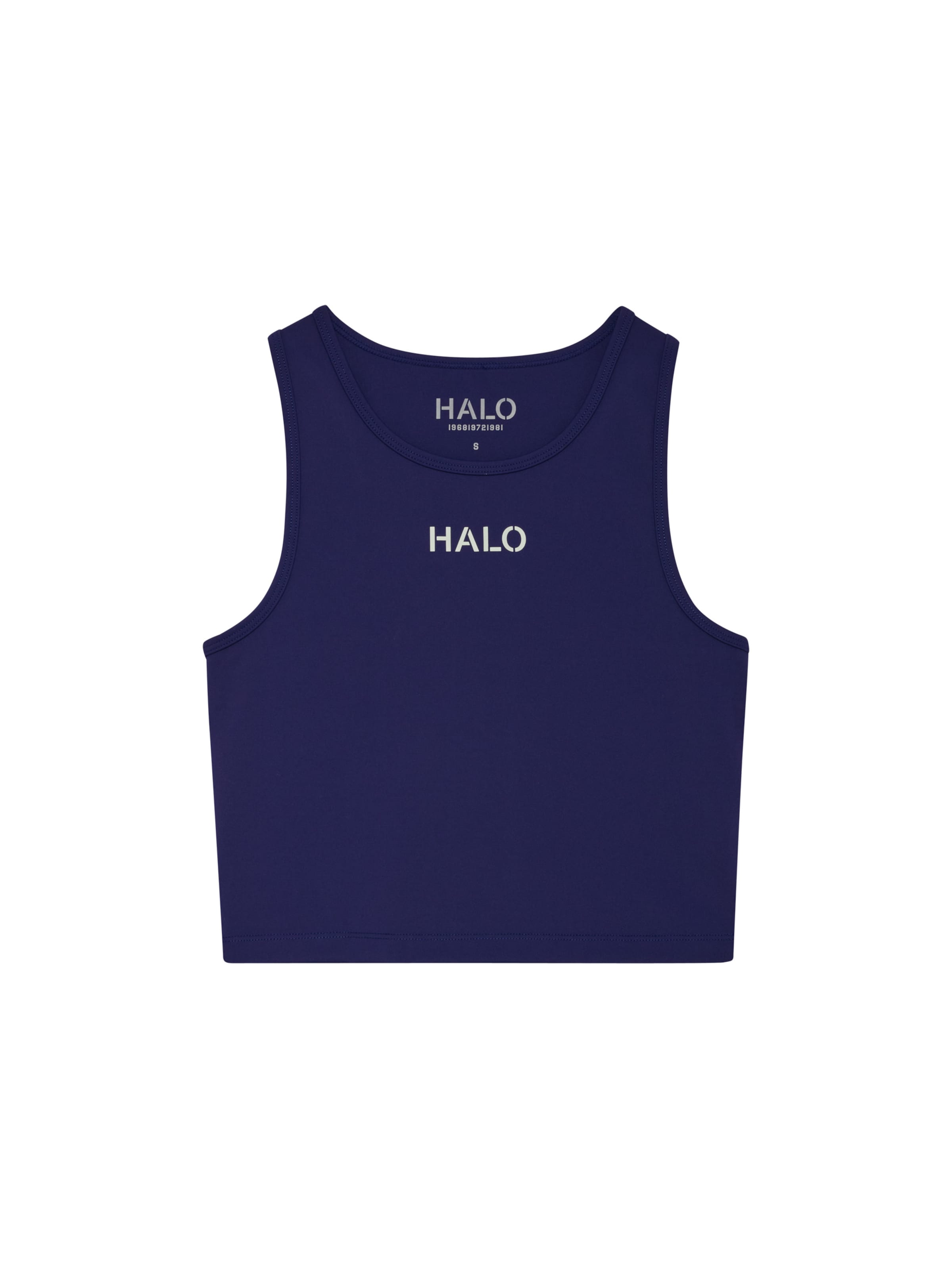Haut de sport HALO en violet : devant
