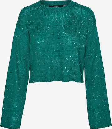 VERO MODA Sweater 'LEILANI' in Green: front