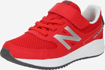 Scarpa sportiva '570' di new balance in rosso: frontale