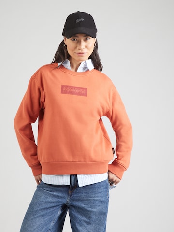 NAPAPIJRI Sweatshirt in Rot: Vorderseite