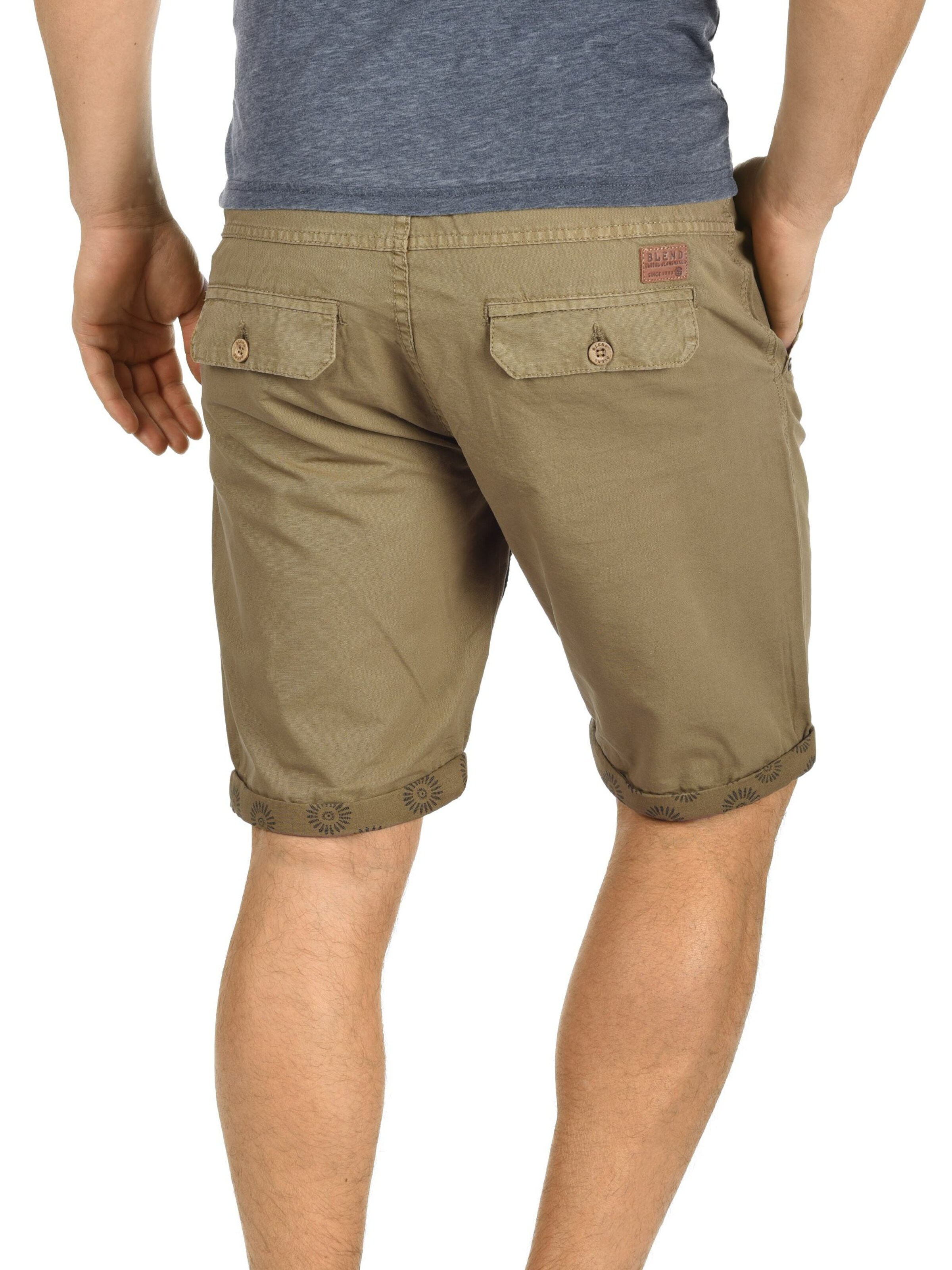 BLEND Regular Chino Pants 'BHClaudio' in Brown