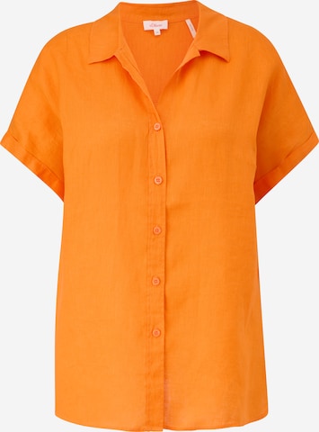 s.Oliver Bluse in Orange: predná strana