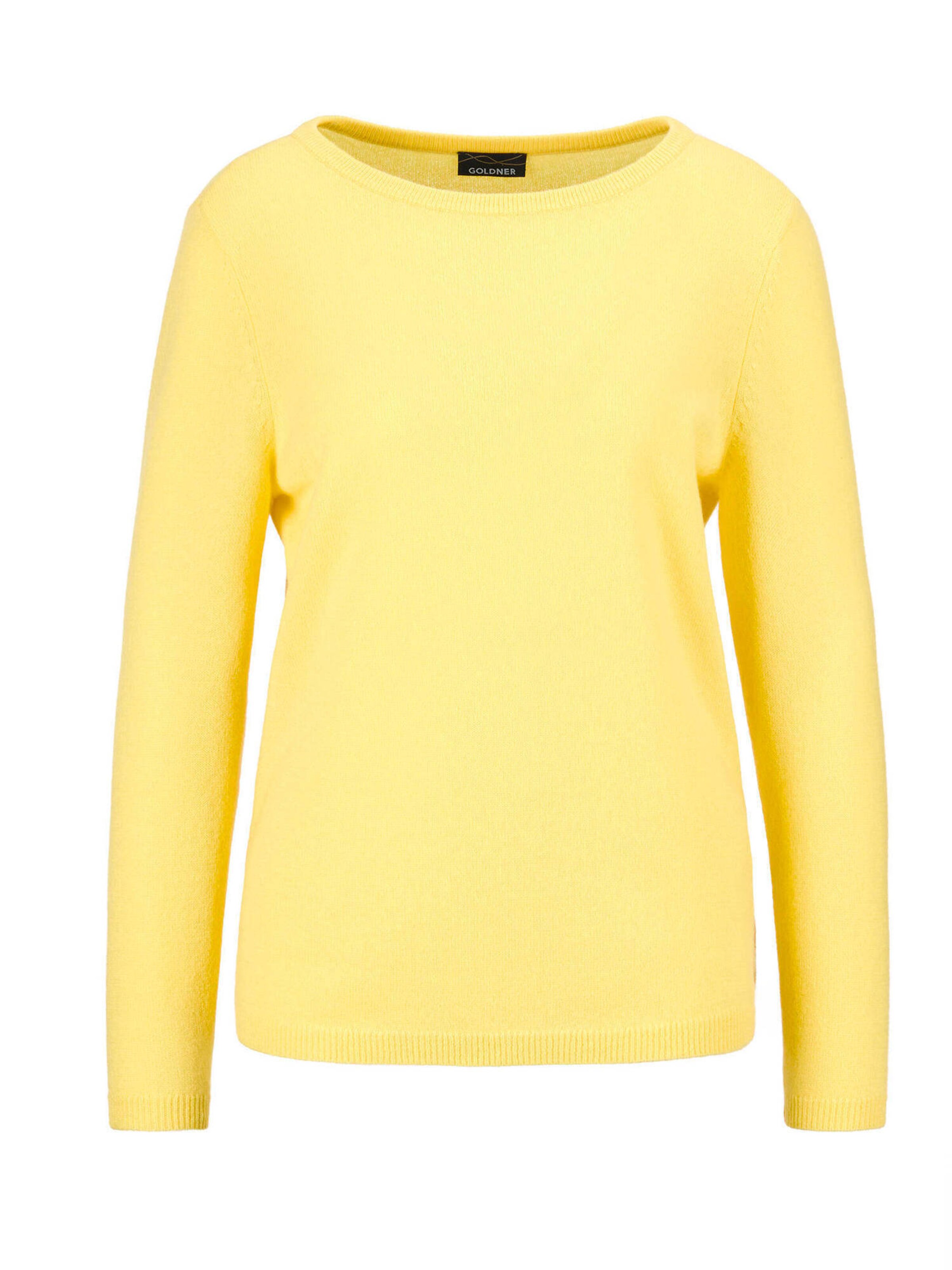 Goldner Trui in Geel: voorkant