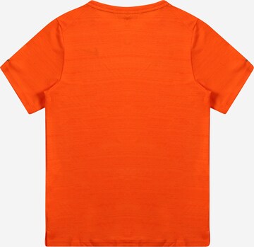 NIKE - Camiseta funcional 'Miler' en naranja