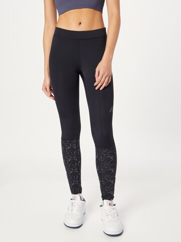 Skinny Pantalon de sport 'MULTIA' Rukka en noir : devant