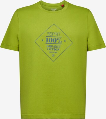 T-Shirt ESPRIT en vert : devant