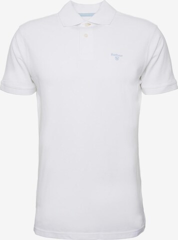 T-Shirt Barbour en blanc : devant