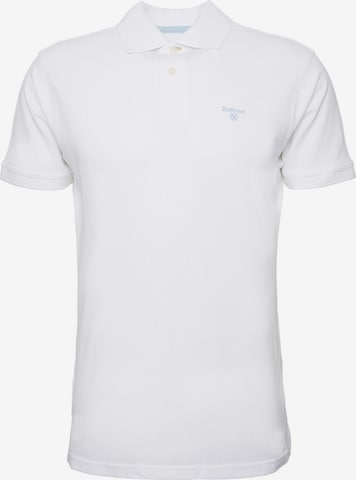 T-Shirt Barbour en blanc : devant