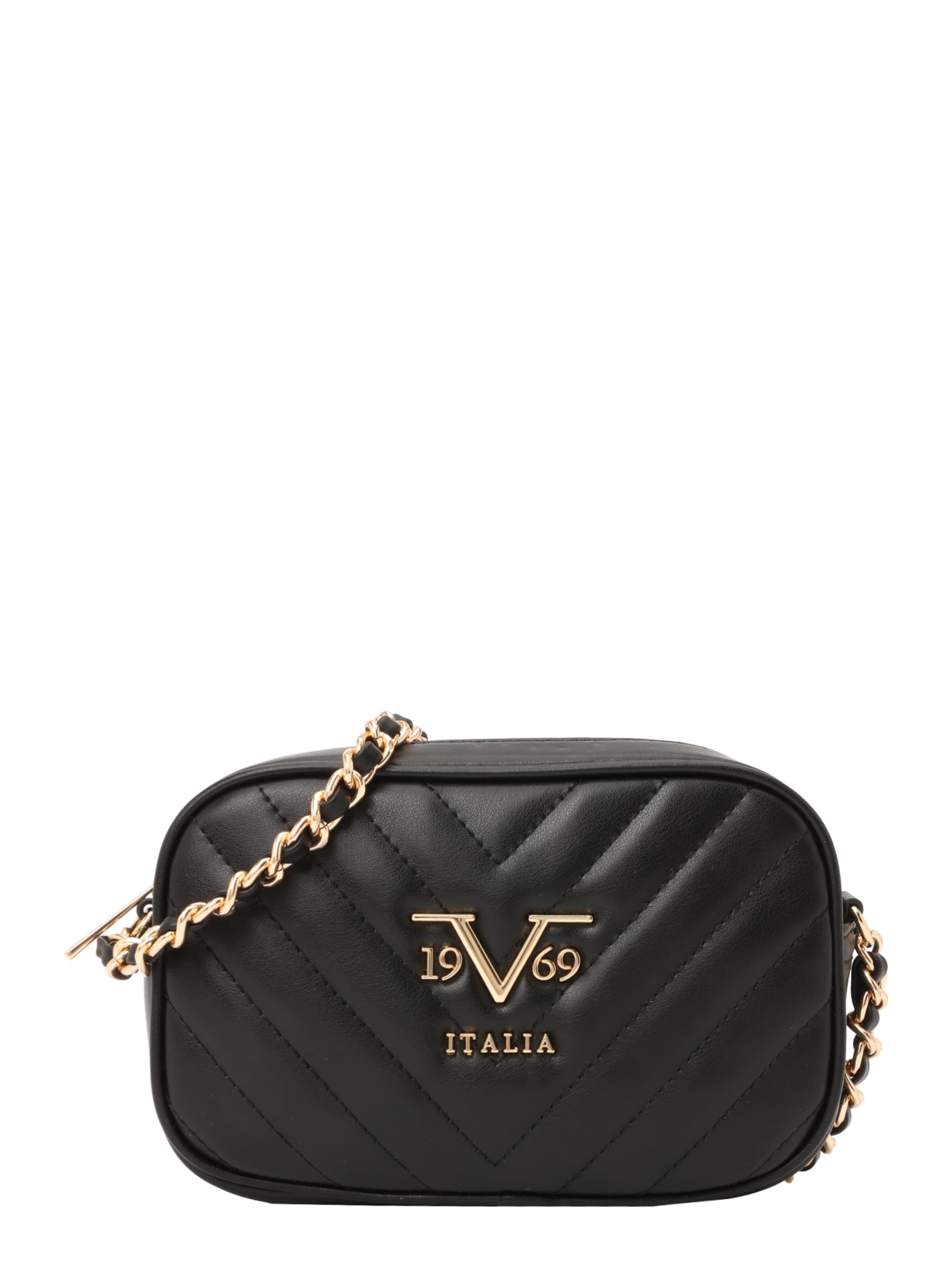 Sac à bandoulière 'Vivi Gold 2' 19V69 ITALIA en noir : devant